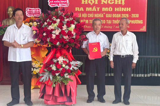 Xã Kiến Thụy thí điểm xây dựng 'Thôn xã hội chủ nghĩa'