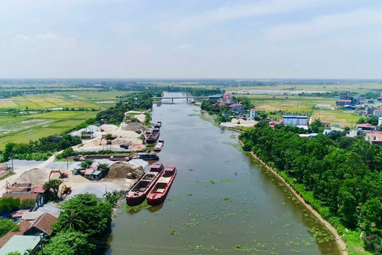 33 bến bãi trên hệ thống Bắc Hưng Hải tự phát, nằm ngoài quy hoạch