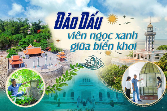 Đảo Dấu - viên ngọc xanh giữa biển khơi