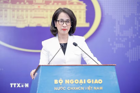 Bộ Ngoại giao thông tin vụ cứu hộ tàu Khôi Nguyên 18