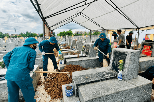 Phường có nhiều phần mộ liệt sĩ chưa xác định danh tính nhất Hải Phòng tăng tốc lấy mẫu ADN