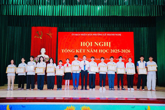 Học sinh phường Lê Thanh Nghị đoạt nhiều giải cao