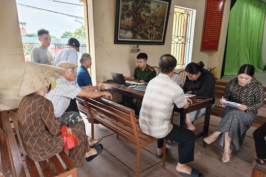 Xã Khúc Thừa Dụ triển khai mô hình 'Hành chính công lưu động'