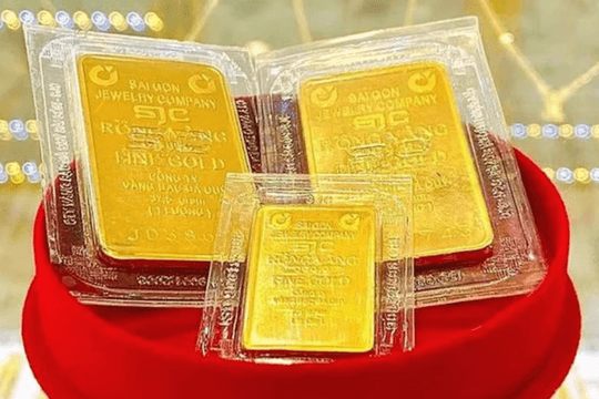 Giá vàng đảo chiều, tăng tới 1,5 triệu đồng mỗi lượng