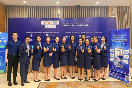 Ngân hàng TMCP Quân đội (MB) đồng hành với hộ kinh doanh trước những quy định thuế mới