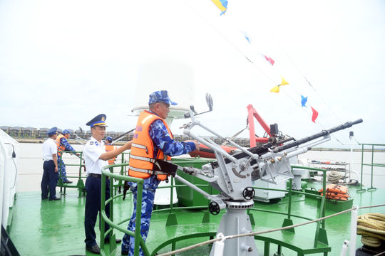Bộ Tư lệnh Vùng Cảnh sát biển 1 tổ chức thành công 2 hội thi, hội thao