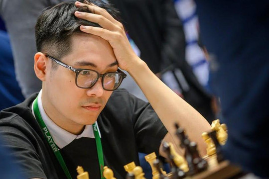 Kỳ thủ Lê Tuấn Minh giành huy chương vàng cờ chớp châu Á