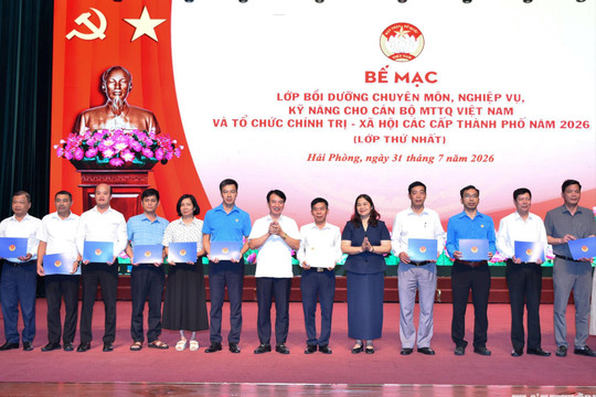 Cán bộ MTTQ phải chủ động nâng cao năng lực, đáp ứng yêu cầu nhiệm vụ mới