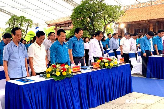 Tri ân đồng chí Nguyễn Đức Cảnh, khơi dậy truyền thống vẻ vang của giai cấp công nhân