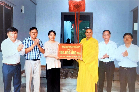 Trao mái ấm 'Đại đoàn kết' cho gia đình khó khăn tại An Dương