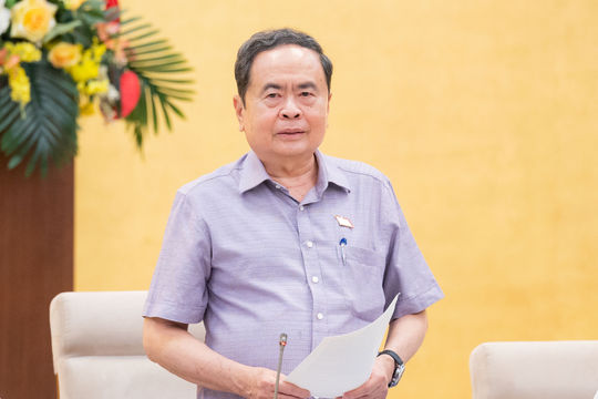 Chủ tịch Quốc hội Trần Thanh Mẫn chủ trì họp về Kỳ họp không thường lệ thứ nhất