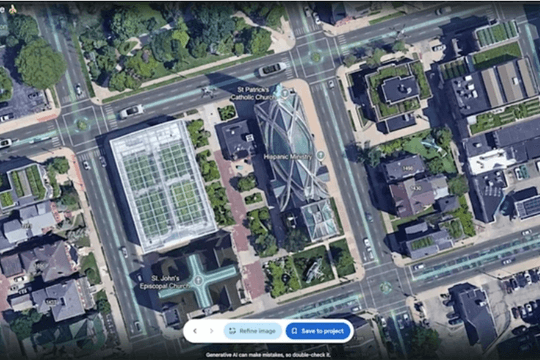 Google tạm dừng AI tạo ảnh trên Google Earth vì lo ảnh vệ tinh giả