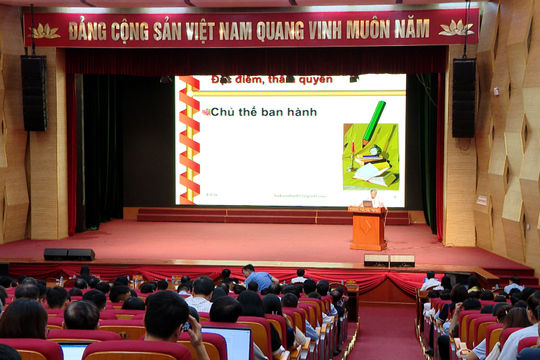 Bồi dưỡng chuyên môn, nghiệp vụ công tác Mặt trận