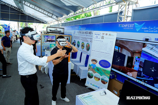 Techfest Hải Phòng 2026 lan tỏa tinh thần khởi nghiệp, công nghệ