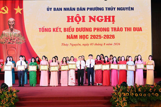 Các trường công lập ở phường Thủy Nguyên đạt chuẩn quốc gia