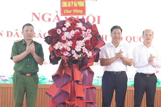 Ngày hội toàn dân bảo vệ an ninh Tổ quốc tại phường An Phong