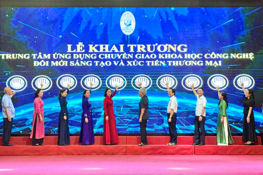 Ra mắt Trung tâm Ứng dụng, chuyển giao khoa học công nghệ, đổi mới sáng tạo và xúc tiến thương mại Hải Phòng