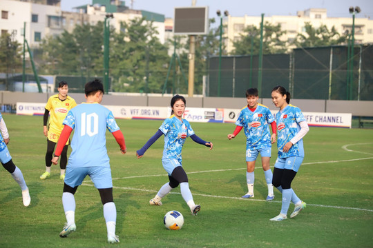 Đội tuyển nữ Việt Nam tập trung chuẩn bị cho ASIAD 2026