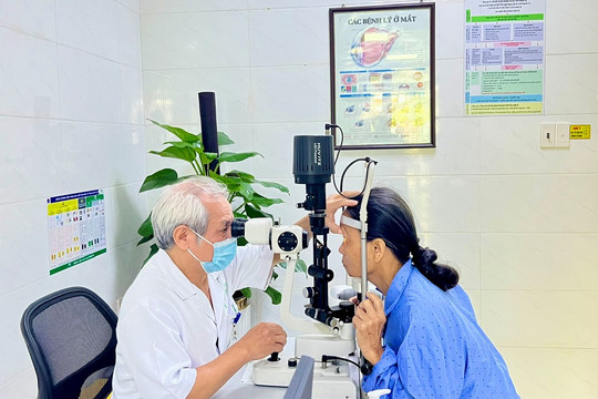 Bệnh viện Mắt Hải Phòng phẫu thuật thành công ca chấn thương nhãn cầu hở phức tạp