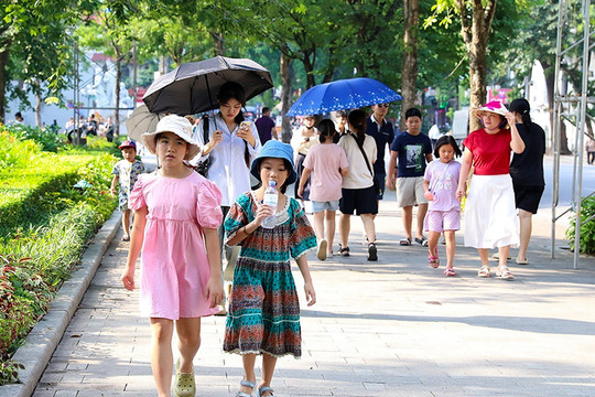 Bắc Bộ nắng nóng kéo dài, có nơi trên 37 độ C