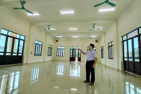Biến trụ sở dôi dư thành không gian trường học