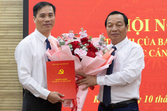 Kẻ Sặt có tân Chủ tịch UBND xã