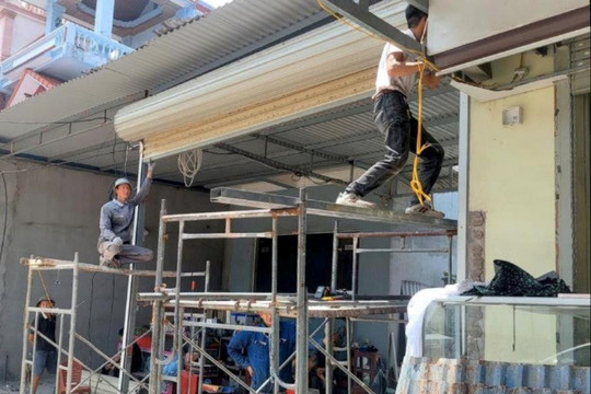 An Phong vận động hơn 600 hộ tự tháo dỡ công trình vi phạm quốc lộ 17B