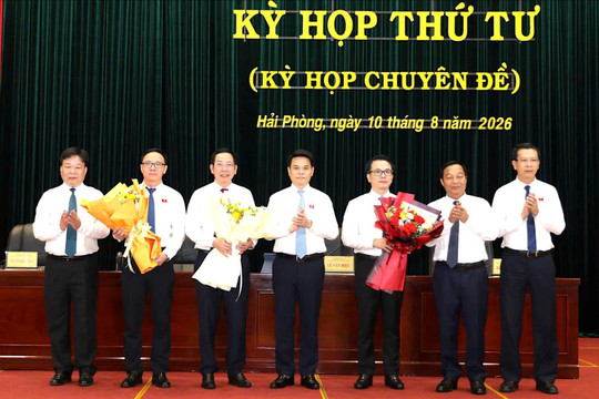Hải Phòng bầu bổ sung 1 Phó Chủ tịch HĐND và 1 Phó Chủ tịch UBND thành phố