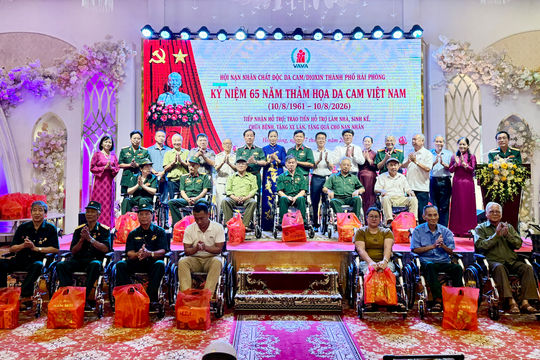 Lan tỏa sức mạnh cộng đồng, xoa dịu nỗi đau da cam