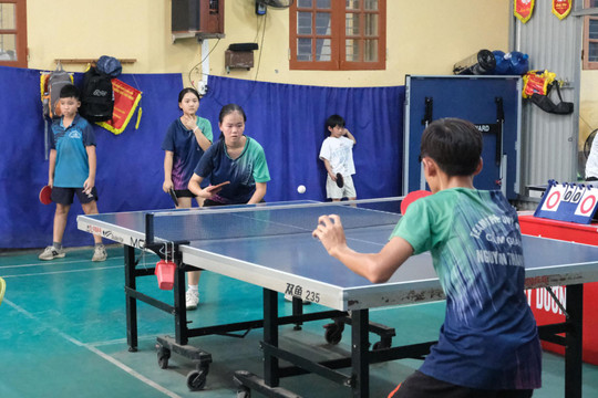 Vì sao Mao Điền có phong trào bóng bàn phát triển mạnh?