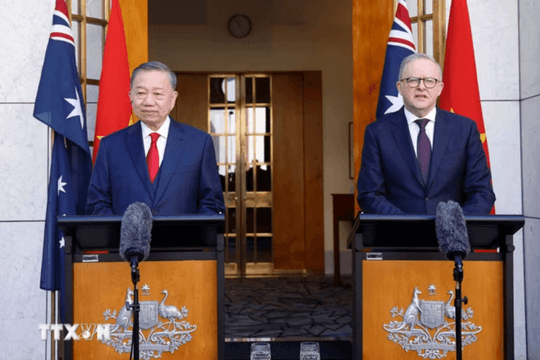 Tạo xung lực mới cho quan hệ Việt Nam - Australia