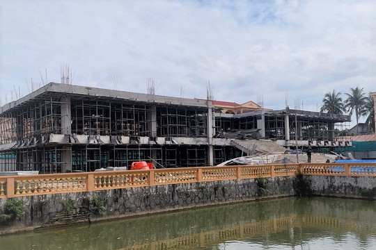Xã Vĩnh Bảo hoàn thành gần 60% khối lượng thi công các dự án đầu tư công