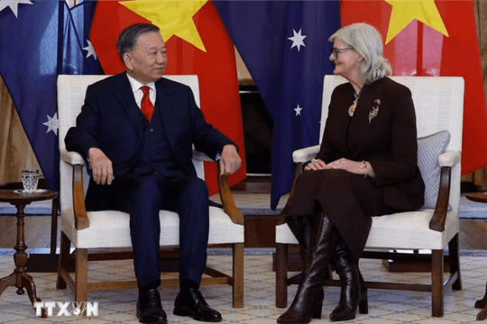 Tiếp tục nâng quan hệ hợp tác Việt Nam - Australia lên tầm cao mới