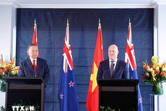 Thúc đẩy quan hệ hữu nghị Việt Nam - New Zealand ngày càng thực chất, hiệu quả