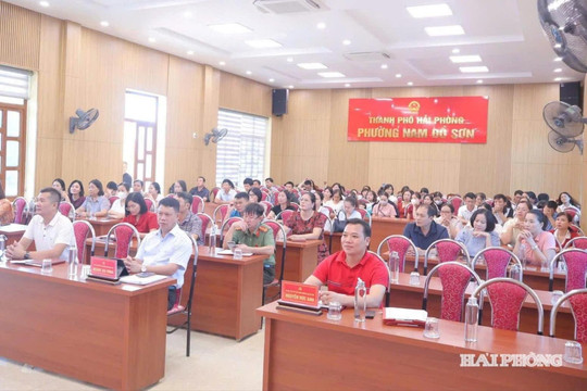 Nam Đồ Sơn tinh gọn mạng lưới trường học, chuẩn bị năm học mới