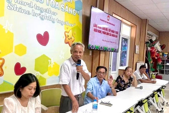 Cán bộ Mặt trận không xa dân dù địa bàn rộng