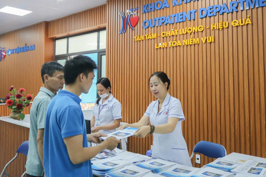 'Bệnh viện xanh' bắt đầu từ kiểm soát nhiễm khuẩn