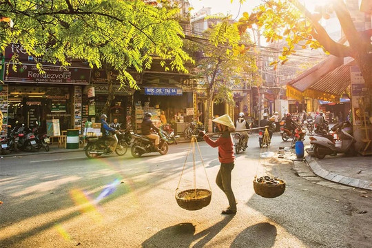 Mùa thu qua phố