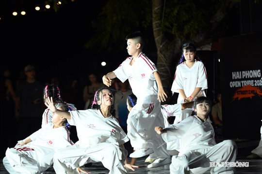 Hải Phòng Open Tribe 2026 sôi động vũ điệu đường phố