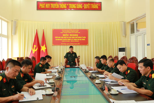 Phát động thi đua chào mừng 80 năm Ngày truyền thống lực lượng vũ trang Hải Phòng