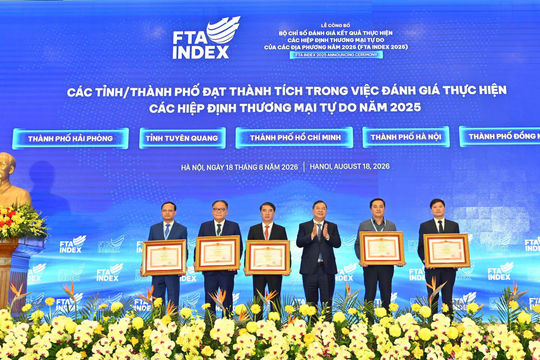 Hải Phòng dẫn đầu cả nước về FTA Index năm 2025