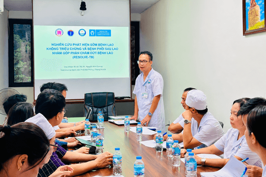 Chủ động phát hiện sớm bệnh lao tại Hải Phòng