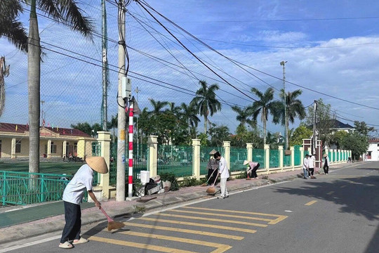 Xã Vĩnh Thịnh đưa vào sử dụng 10 dự án, tổng mức đầu tư gần 270 tỷ đồng