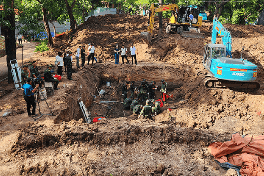 Quy tập thêm 10 bộ hài cốt liệt sĩ tại Công viên Lê Thị Riêng