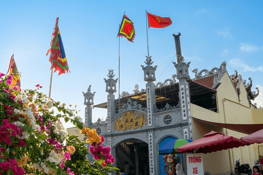Ngôi đền cổ Tam Kỳ giữa đô thị sầm uất Hải Phòng
