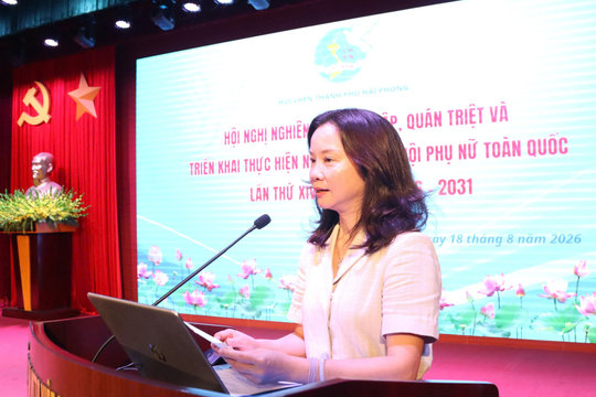 Quán triệt và triển khai Nghị quyết Đại hội Phụ nữ toàn quốc lần thứ XIV