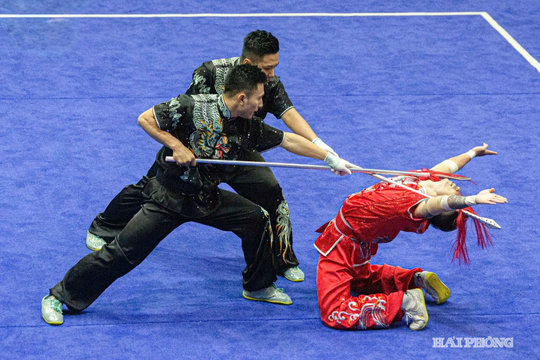 Môn võ đẹp Wushu và sự trẻ hoá vận động viên của Hải Phòng