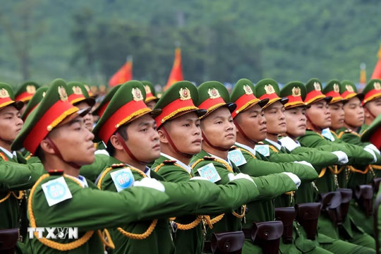 Lực lượng Công an nhân dân giữ vững trận tuyến an ninh trong kỷ nguyên mới