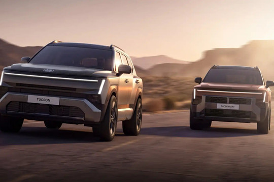 Hyundai Tucson 2027 thế hệ mới lộ diện