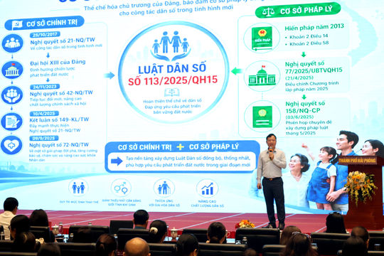 Triển khai đồng bộ Luật Dân số tại Hải Phòng